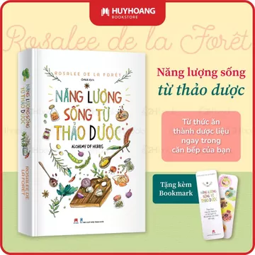 Sách Năng Lượng Sống Từ Thảo Dược, sách sức khỏe Huy Hoàng Bookstore