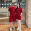 Bộ quần áo nam nữ logo ngựa GUNO vải modal cool dáng thể thao 26BG08/BB09/BK56