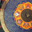 Hoạ Tiết Bát Bảo Cát Tường Ashtamangala Om Mani Pad Me Hum - Tranh Thangka - Tranh Phật - CXNP409