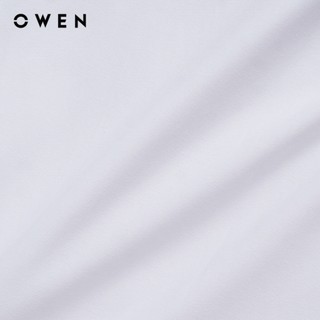 Owen - Áo sơ mi dài tay J-Form AJ255028D màu Trắng chất liệu Oxford