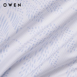 Owen - Áo sơ mi dài tay Regular Fit AR255005DT màu Xanh nhạt chất liệu Spandex