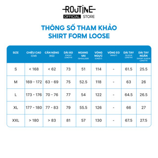 Áo Sơ Mi Tay Ngắn Cotton Linen Form Loose - Routine 10S25SHS025