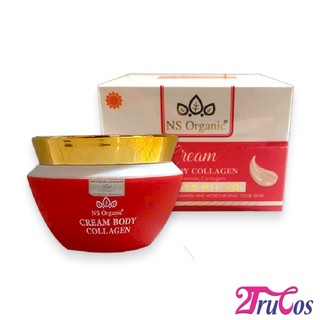 Kem dưỡng thể trắng da NS Organic Collagen Body Cream 120g (nâng tông make up body nước hoa) 2Trucos