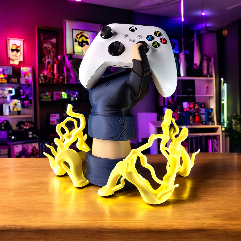 Giá Đỡ Tay Cầm PS5 / PS4 / Xbox Hình Bàn Tay Kakashi – Kệ Trưng Bày Controller Gaming Decor Anime