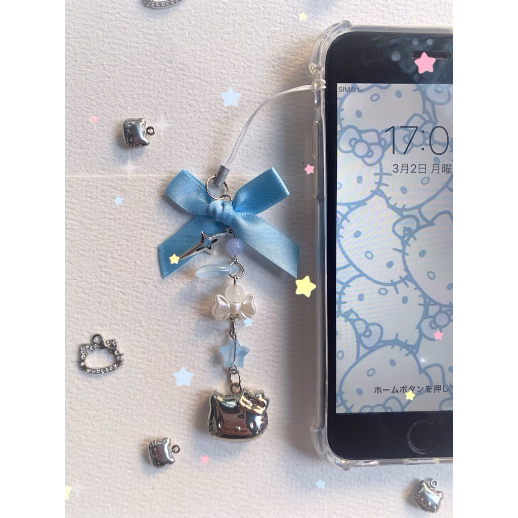 𝐊𝐢𝐭𝐭𝐲 𝐋𝐨𝐜𝐤𝐞𝐭 | Phonecharm, móc khoá handmade in ảnh theo yêu cầu xinh xắn | ktrynnk