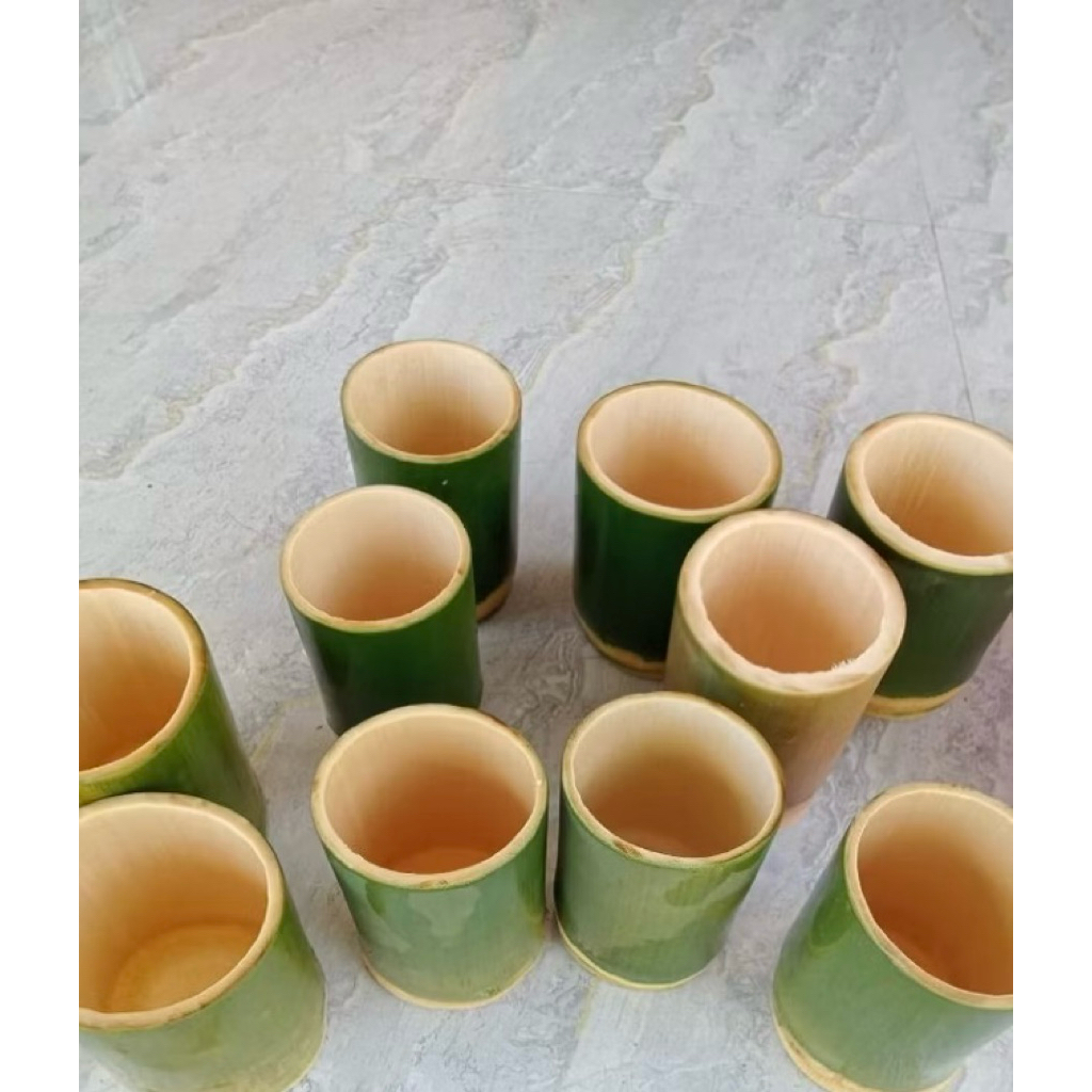 Ống Tre Cắm Hoa Cao 25cm – Đường Kính 6/7/8cm – Ống Tre Trang Trí, Lọ Cắm Hoa Tre Tự Nhiên