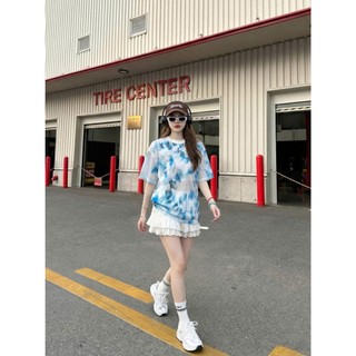 Áo Phông MISTY BLUE MESH JERSEY chính hãng Mikenco Vải Mesh Lưới Hình in |TẶNG HỘP ÁO|