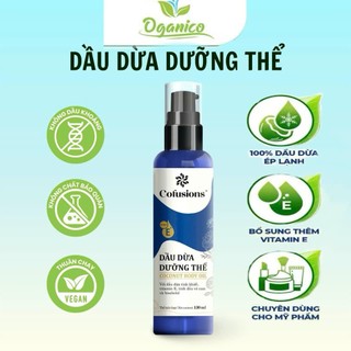 Dầu dừa tinh khiết mỹ phẩm Vietcoco 130ml OGANICO