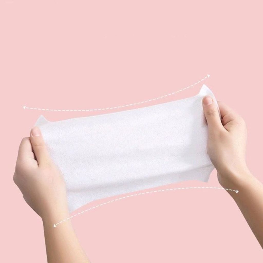 [COMBO 5 Túi - 40 Gói ] Khăn Ướt Mini Không Mùi Nhỏ Gọn Tiện Lợi Khăn Giấy Ướt Cho Bé ( 5 Túi- 320 Miếng )