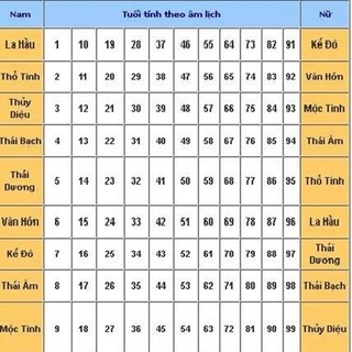 Bài Vị Cúng Sao Cửu Diệu Tinh Quân (Mẫu Giấy) – Dùng Lễ Dâng Sao Cầu An Đầu Năm