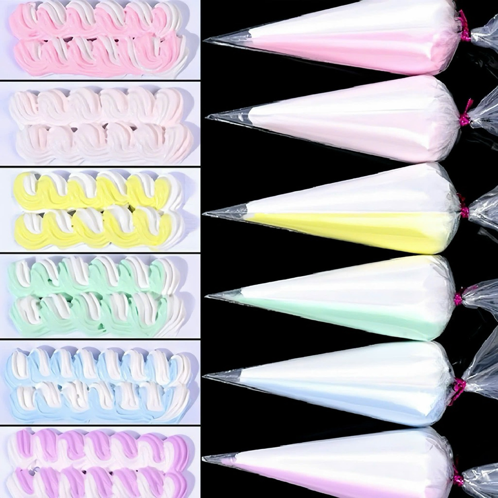 KEM KEO TÚI CREAM PASTEL DIY PHỐI 2 MÀU TRANG TRÍ ỐP DT, TOPLOADER