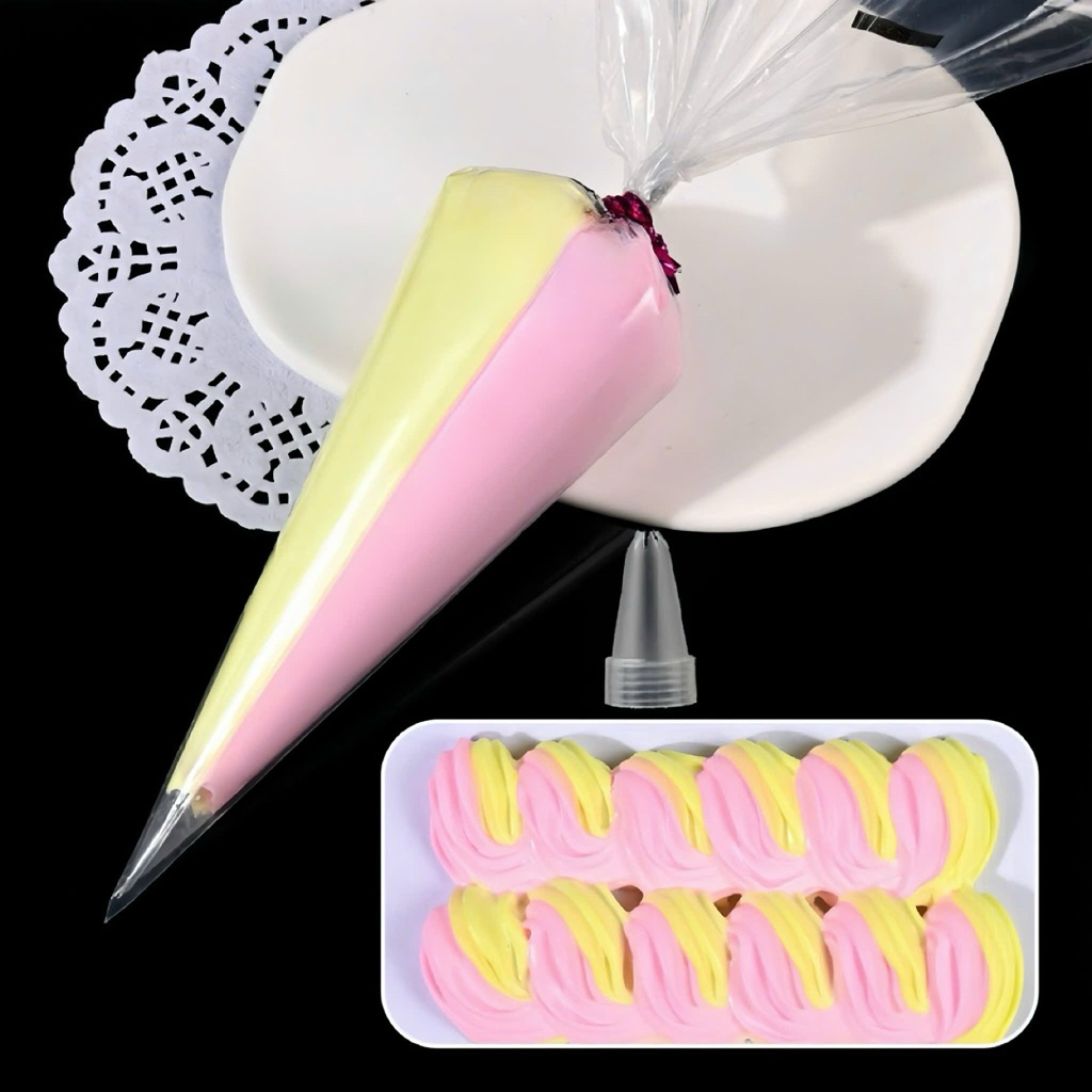 KEM KEO TÚI CREAM PASTEL DIY PHỐI 2 MÀU TRANG TRÍ ỐP DT, TOPLOADER