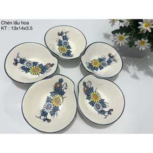 Set chén lẩu gốm Nhật/Gốm hàng tuyển/Gốm 2 hand