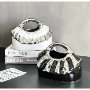 Hộp đựng khăn giấy bằng gốm sứ tối giản sang trọng, thiết kế cao cấp, thích hợp cho phòng khách và gia đình