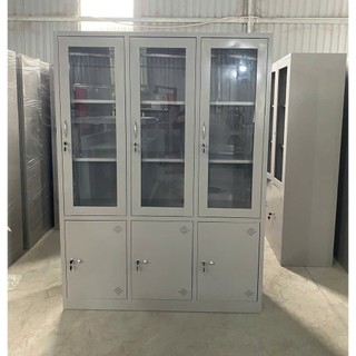 tủ hồ sơ kính 3 cánh đựng tài liệu...