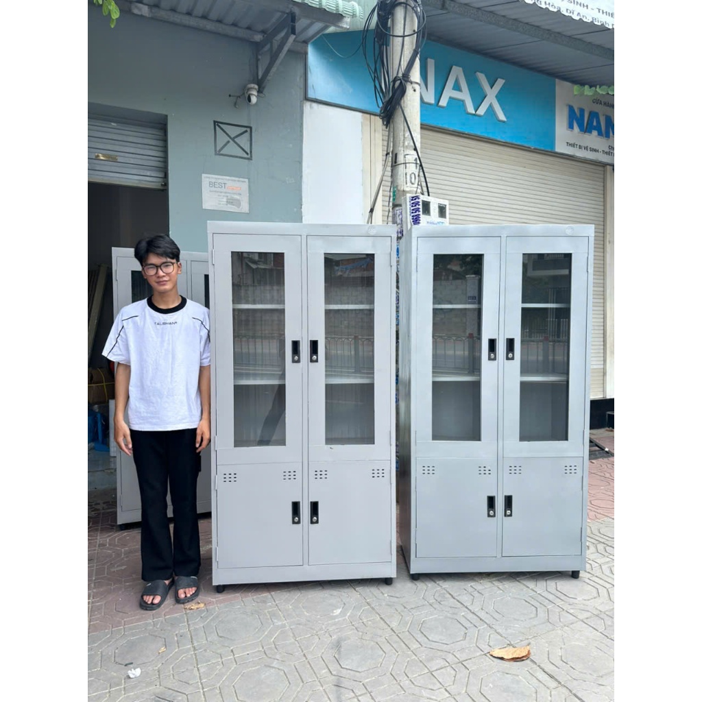 tủ sắt sơn tĩnh điện dùng cho công ty và lớp học