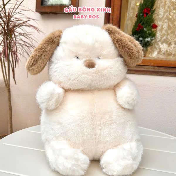 Gấu bông chính hãng BOBOVA Cún, Mèo tam thể cao cấp