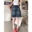 Quần Short Jeans Dáng Lửng ống Rộng Dành Cho Nữ