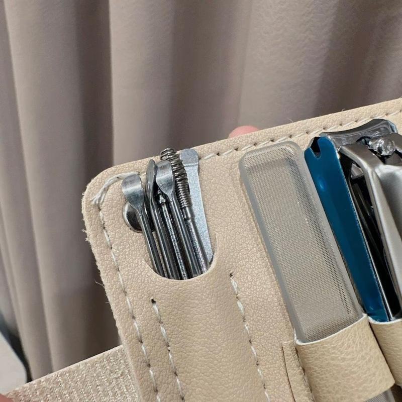 Bộ Dụng Cụ Bấm Móng Tay 10 Món - Bộ Cắt, Bấm Dũa Móng Tay - Sét Dụng Cụ Làm Móng Chi Tiết Nail Care Cao Cấp