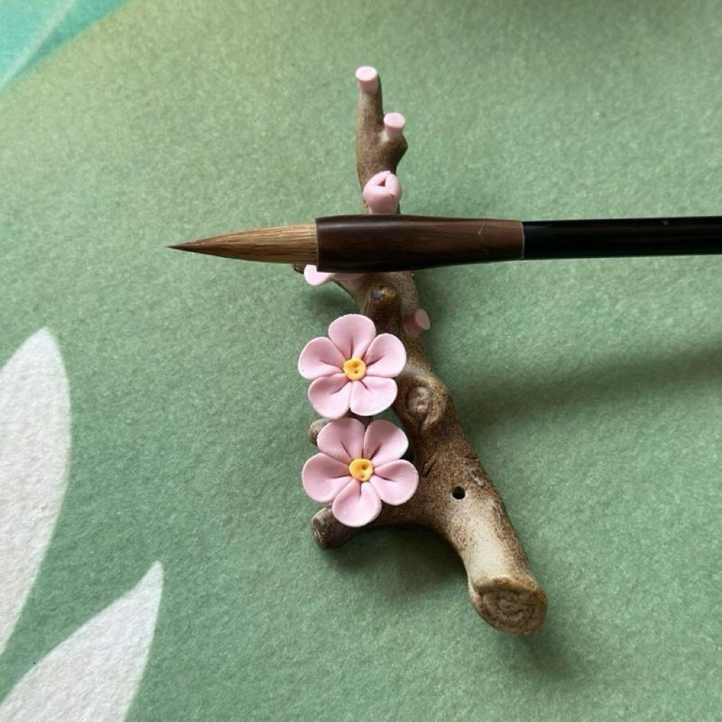 Bút lông Xà Cừ Thuần Lang Chính Phẩm – Xuất phong 3.3cm – Khẩu kính 0.9cm