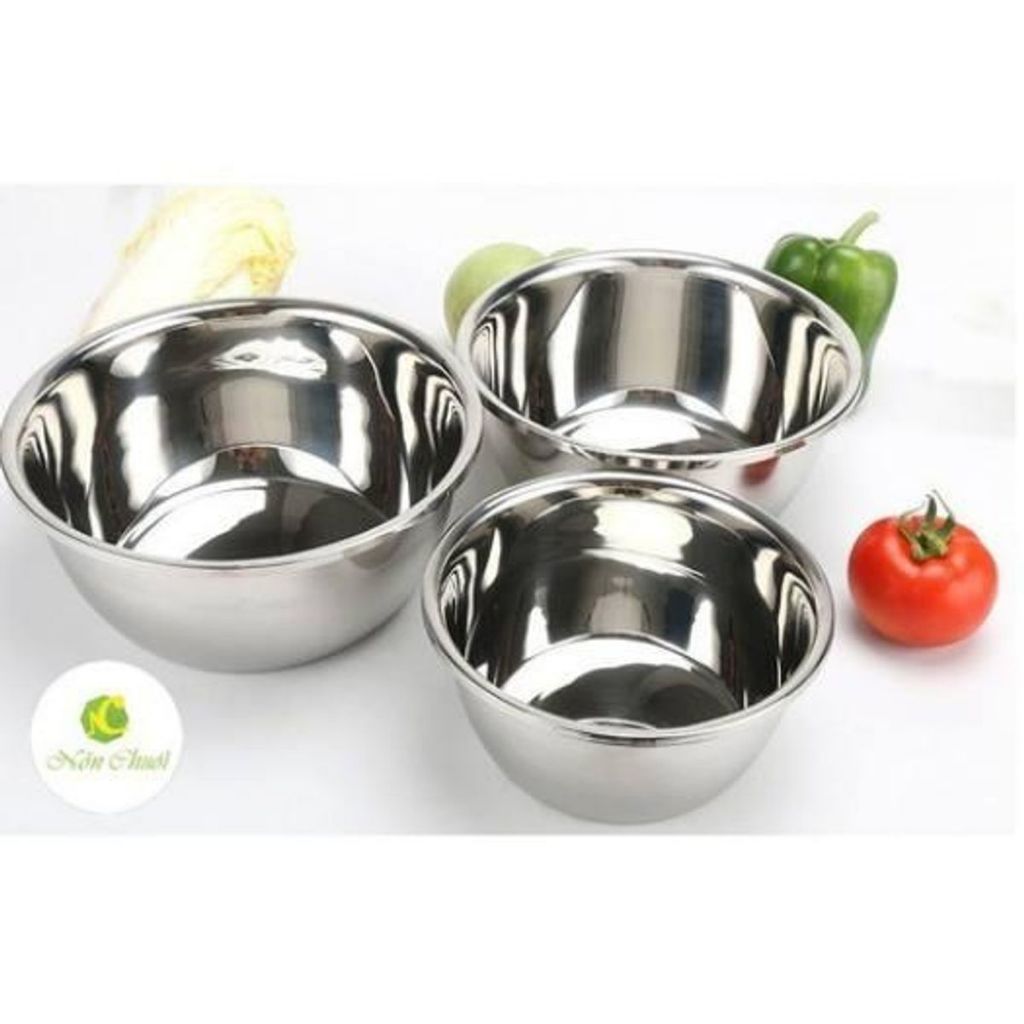 COMBO 5 THAU INOX CAO CẤP 20-22-24-26-28CM-Hàng Dày
