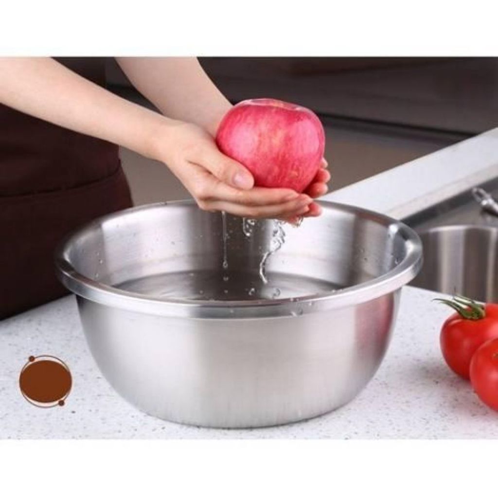 COMBO 5 THAU INOX CAO CẤP 20-22-24-26-28CM-Hàng Dày