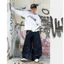 Quần Dài Baggy Ống Rộng Form Coccoon, Gấu Quần Bản To - | JEAN | Vải Raw Jean