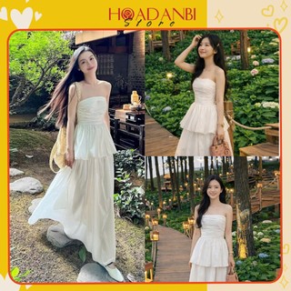 Áo Quây Xếp Ly Ngực Dáng Peplum mix chân váy dài. Set Áo Quây Cúp Ngực mix chân váy dài tiểu thư