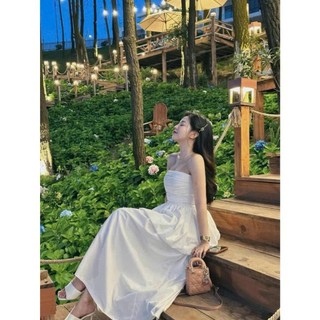 Áo Quây Xếp Ly Ngực Dáng Peplum mix chân váy dài. Set Áo Quây Cúp Ngực mix chân váy dài tiểu thư
