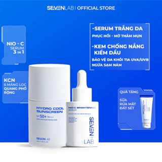 Combo serum dưỡng trắng da và kem chống nắng kiềm dầu phổ rộng SEVENLAB giúp mờ thâm bảo vệ da khỏi tia UVA UVB
524.000
₫
-23%
Mua để nhận quà
5.0
Đã bán 1k+
TP. Hồ Chí Minh