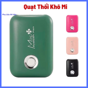 Quạt Sấy Mi Tích Điện_ Quạt Mini Cầm Tay Thổi Khô Keo Mi,Quạt Thổi Mi Nối_Quạt Làm Mát Tặng Dây Sạc,quạt thổi mi nối