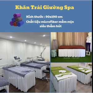 Khăn trải giường 90x190cm khăn tắm microfiber 100% potato towel khăn spa khăn khách sạn mềm mịn siêu thấm giá xưởng
