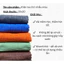 Combo 10 khăn ô đa năng 30x30cm khăn microfiber mềm mịn siêu thấm khăn lau đa năng khăn tắm mini 5 màu potato towel