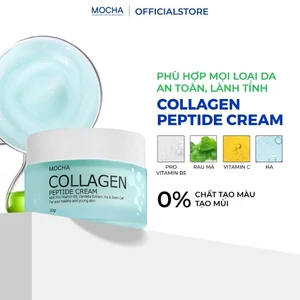 Kem Dưỡng Collagen Peptide Cream Mocha 30gr Cấp Ẩm Và Làm Dịu Da