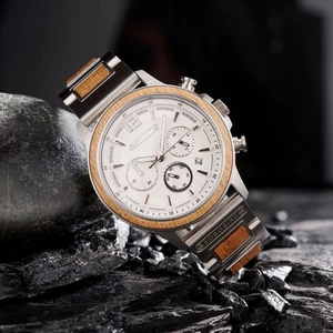 Đồng hồ đeo tay nam vỏ gỗ WoodWatch GT187