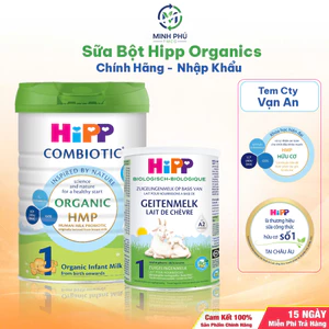 Sữa HiPP Organic Combiotic Số 1,2,3,4 800g - Sữa Bột Công Thức