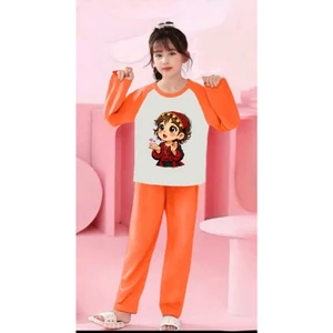 🌸 BỘ ĐỒ BÉ GÁI DÀI TAY – HÌNH CỰC ĐÁNG YÊU 🐱💕 DS544