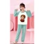 🌸 BỘ ĐỒ BÉ GÁI DÀI TAY – HÌNH CỰC ĐÁNG YÊU 🐱💕 DS544