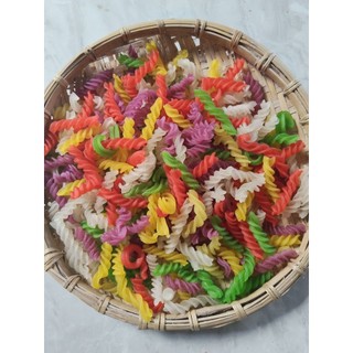 Nui xoắn Ngũ Sắc Bao 10kg -đặc sản sadec
