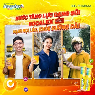 TPCN Bocalex Multi Tropical FLavor bổ sung Vitamin, nâng cao đề kháng, giảm mệt mỏi (20 Viên)