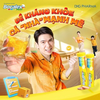 TPCN Bocalex Multi Tropical FLavor bổ sung Vitamin, nâng cao đề kháng, giảm mệt mỏi (20 Viên)