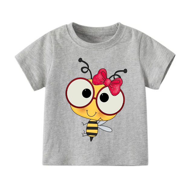 👕 Áo Thun Bé Gái mềm mịn thoáng mát in hình dễ thương 👕 AT545