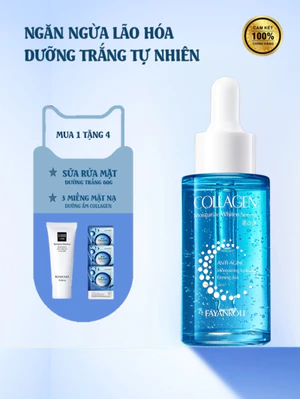 Serum Vitamin C 3% + Niacinamide Trắng Da Mờ Thâm Cấp Ẩm Collagen Chính Hãng 40ml
