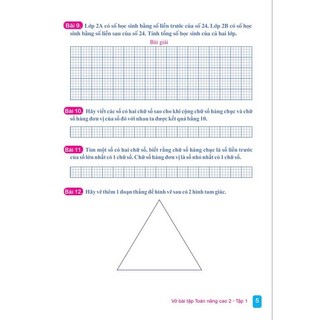 Sách - Vở Bài Tập Toán Nâng Cao 2 - Chương trình GDPT mới (Hỗ trợ buổi học thứ hai) - ndbooks