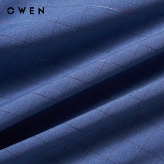 Owen - Áo sơ mi dài tay Regular Fit AR255002DT màu Xanh tím than chất liệu Spandex
