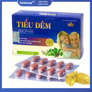 Tiểu Đêm Kingphar – Giúp Bổ Thận, Hỗ Trợ Giảm Tiểu Nhiều Lần, Tiểu Đêm - Hộp 30 Viên