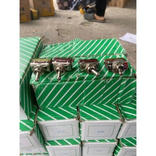 Công tắc 2 chân 3 chân 6 chân, công tắc đảo chiều taiwan, công tắc gạt nâu, công tắc tắt mở, đảo còi, đảo đèn.D