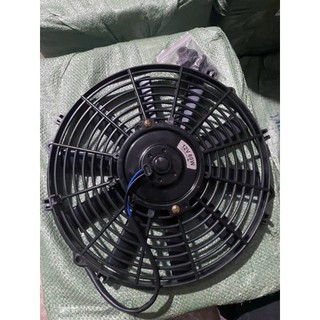 Quạt két nước, Quạt gió tản nhiệt ô tô xe tải, Quạt dàn nóng 2 chiều chổi than kích thước 12 inch 12V 24V.D