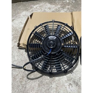 Quạt két nước, Quạt gió tản nhiệt ô tô xe tải, Quạt dàn nóng 2 chiều chổi than kích thước 12 inch 12V 24V.D