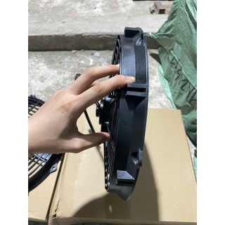 Quạt két nước, Quạt gió tản nhiệt ô tô xe tải, Quạt dàn nóng 2 chiều chổi than kích thước 12 inch 12V 24V.D